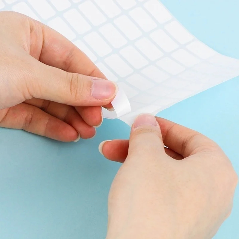 Direct Thermal Removable Blank Labels Rectangle Self-Adhesive Writable Barcode Supermarket BPA Free Stickers for Thermal-Printer label stickers