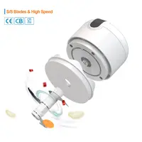 250ml Rechargeable Kitchen Portable Electric Garlic Vegetable Chopper Mini Food Processor Food Blender 2
