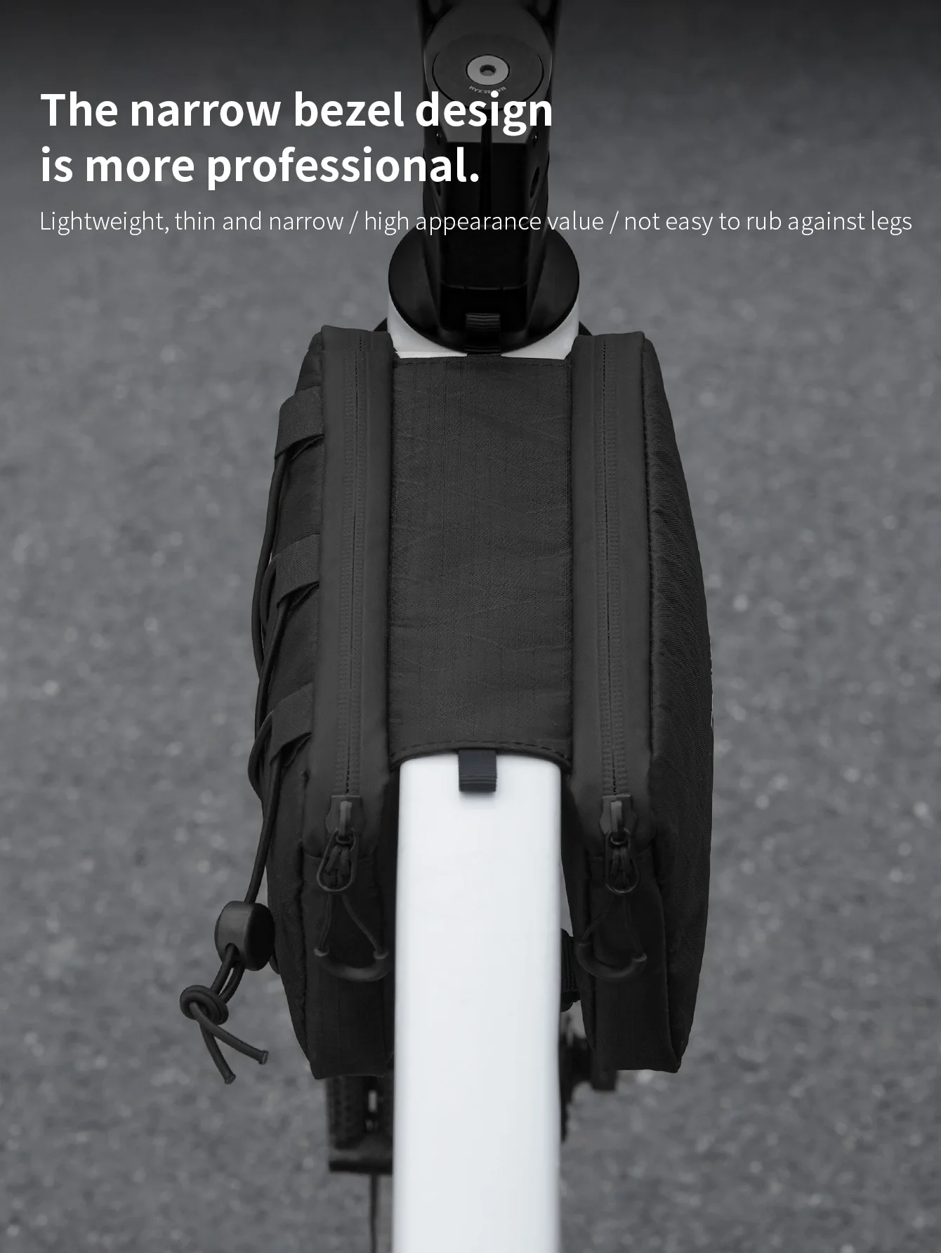 TOSUOD Fahrradtasche Tragbare Rahmen-Fronttasche Doppelseitige Fahrradtasche für MTB Rennrad Outdoor-Radzubehör – Detail 3