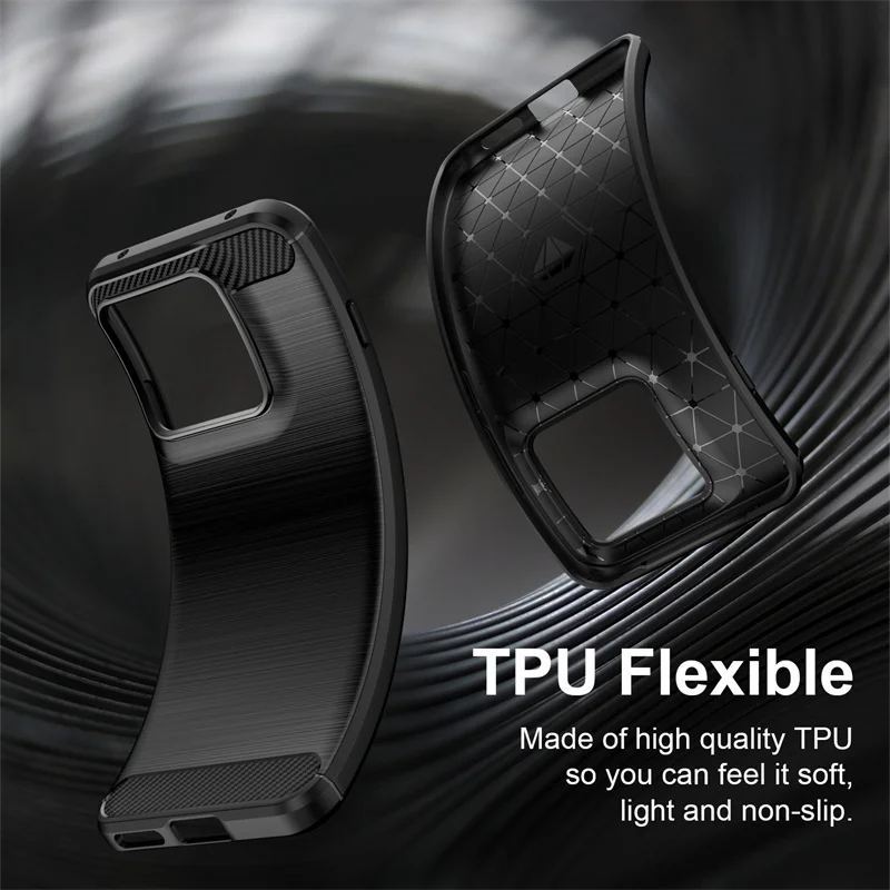 Non-Slip Flexible TPU Shockproof Protective Case