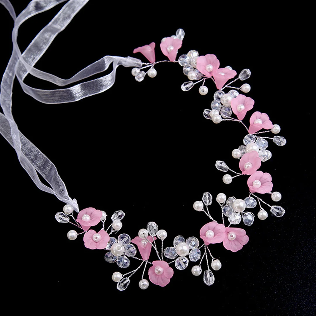 

Bridal tiar, female pearl show, girl's hairband, wedding accessories, European and American crown tiara