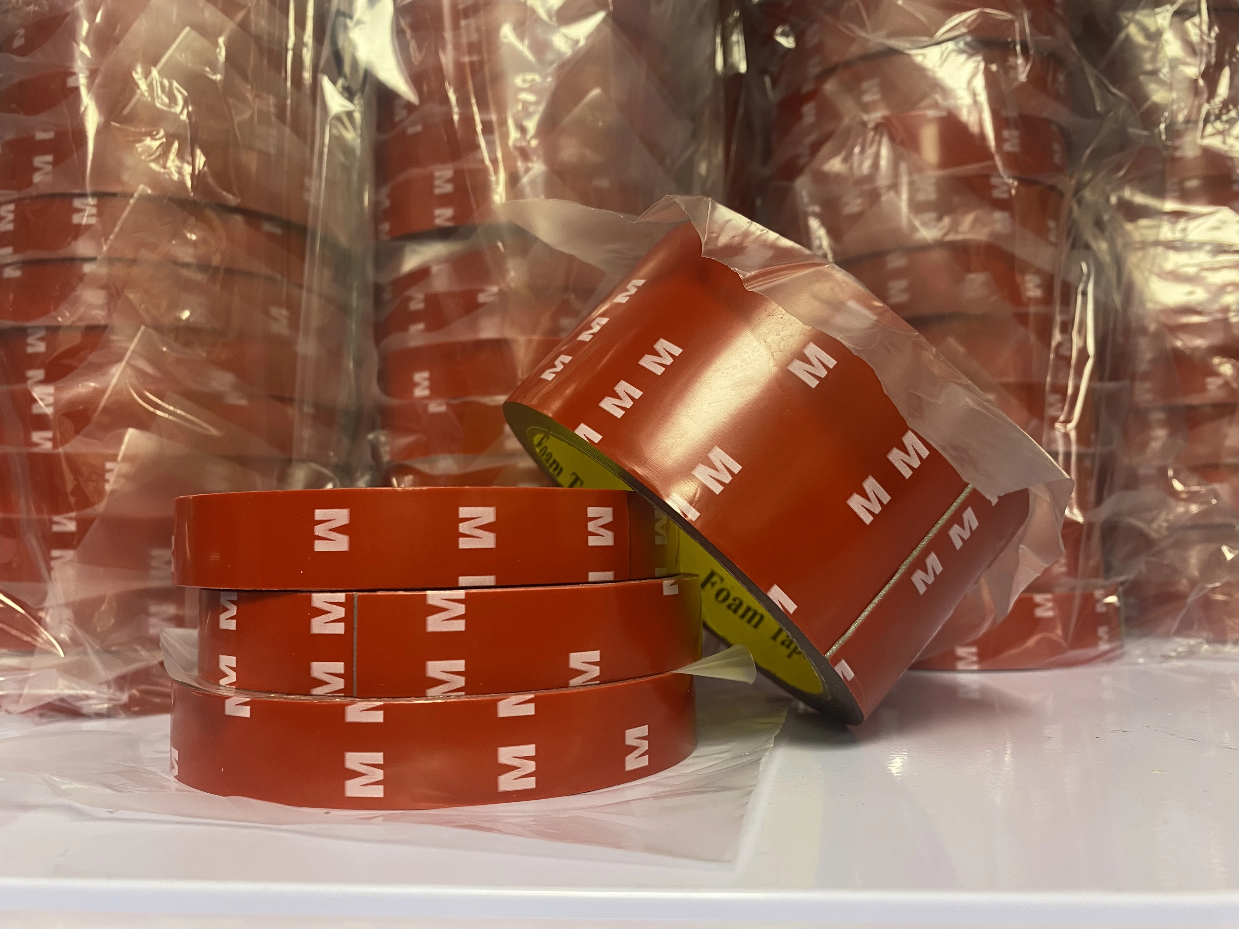 

M3 Double Sided FoamTape Car Strong Sticky Adhesive Tapes Anti-Temperature Waterproof Office 0.8mm Home Load Bearing FoamTape