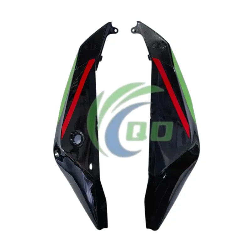 오토바이 리어 테일게이트 고정 날개 페어링 가와사키 ZX-10R ZX10R 2021 2022 2023 2024 2025 고품질 ABS에 적합