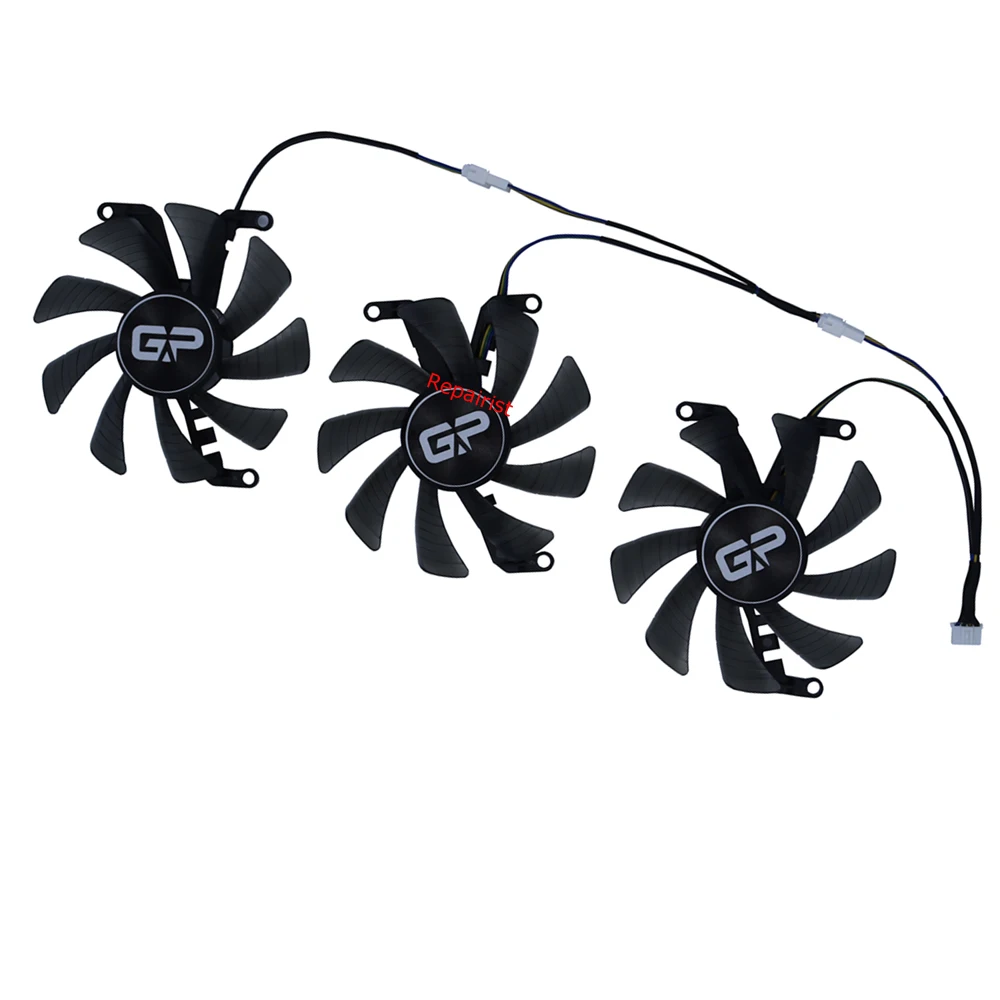Ventilador de Placa de Vídeo para Mineração Profissional Placas Gráficas Refrigerador Refrigerador para Jieshuo Cmp 90hx Mineiro 10gb Pcs Conjunto T129215su - Imagem 2