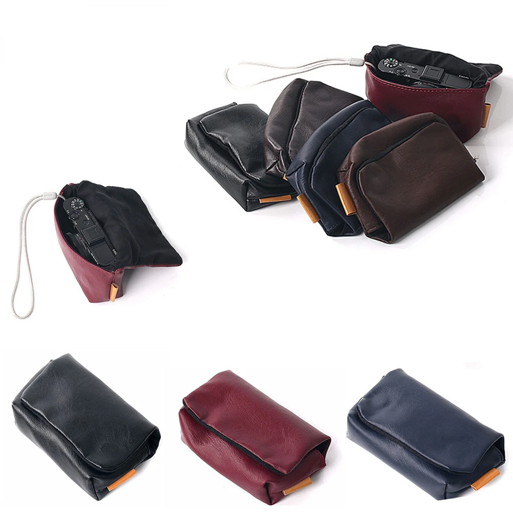 Custodia Morbida Per Borsa Fotografica Per Leica Olympus Tg-5 Sony H60 Zv1 Panasonic Lx10 Tz90 Tz85 Nikon W300 W100 Aw130 Ricoh Gr Gri