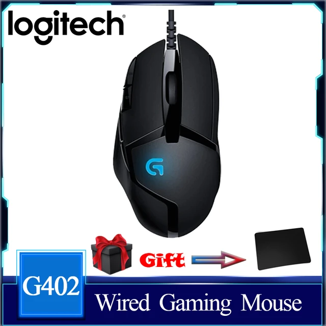 Original Logitech G302 Daedalus Prime MOBA Gaming Mouse Wired Optical  4000dpi led usb Lights Tuned for professional gaming mouse - AliExpress