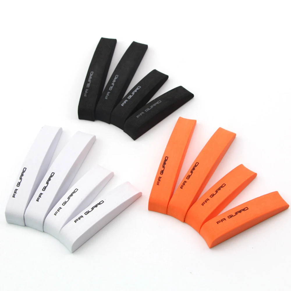 Car Door Protector Guard Strip Scratch Protector Car Rubber Bumper Stickers Auto Door Edge Protection Decoration 4Pcs 2025