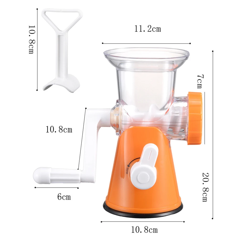 Stainless Steel Meat Grinder Manual Fruit Vegetable Chopper Mincer Pasta Maker Crank Household Kitchen Cooking Tools meat grinder