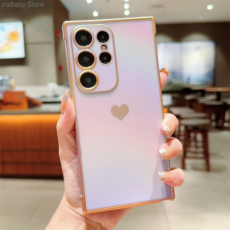 Luxury Rainbow Liquid Phone Case With Camera Protection & Holder_voghion.com