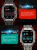 MISIRUN Smart Watch 1000mAh Battery 2.13 Inch AMOLED Screen Men Watch Compass 1ATM Waterproof Bluetooth Call Sports Smartwatch 6