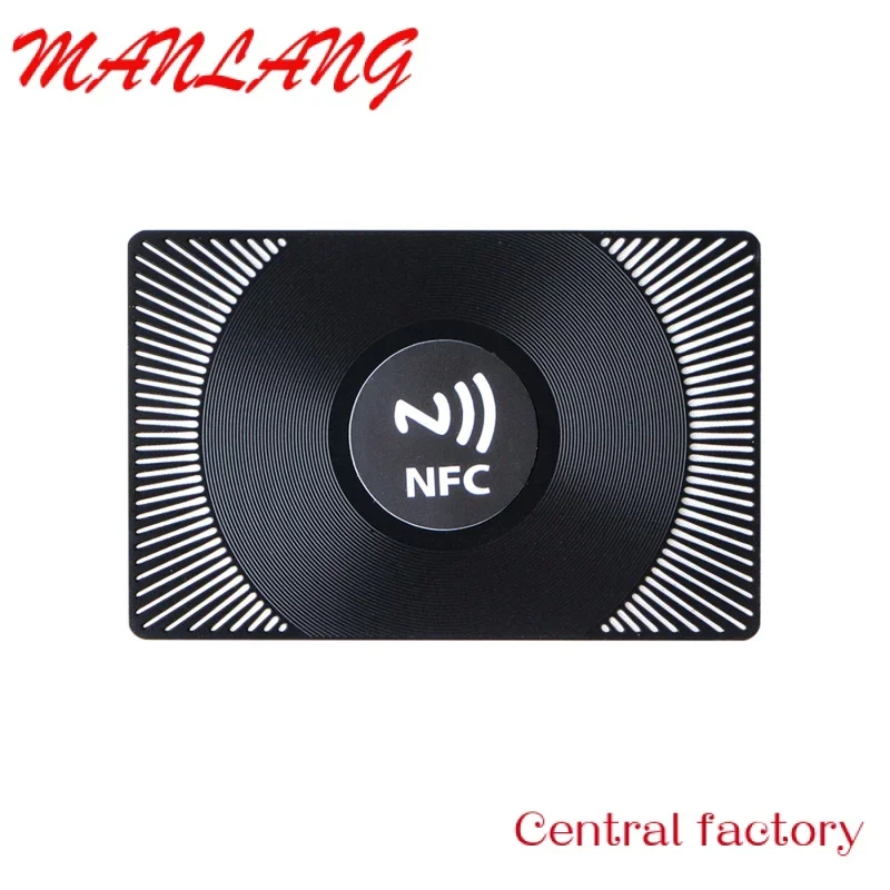 

Custom Rfid N etal Hybrid One Card Contactls N Card etal N Enabled Blank etal Card