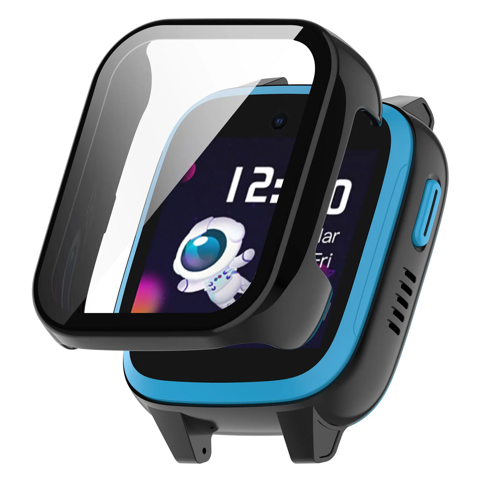 Durable Glass Screen Protector & Case for Kids Smart Watch Accessories