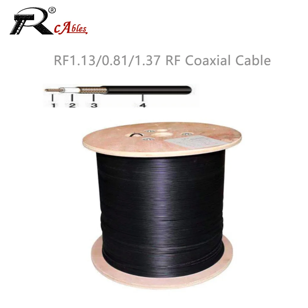 RF 1,13 RF Koaxialkabel OD = 1,13mm Zopf 50 Ohm RF Coax Verlängerungskabel Mini Draht für Ufl IPX IPEX1 IPEX3 IPEX4 MHF4 Stecker