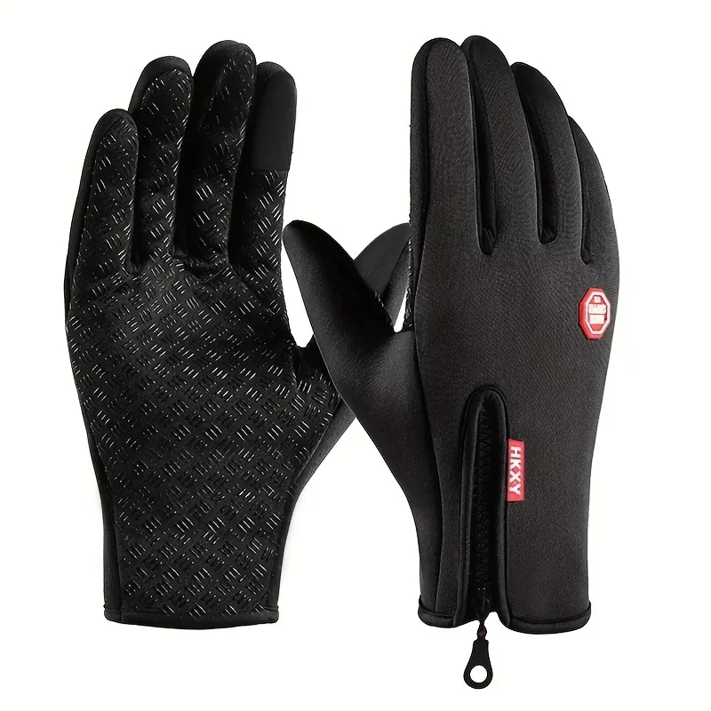 Winter Gloves for Men Women Touchscreen Warm Outdoor Cycling Driving Motorcycle Cold Gloves Windproof Non Slip Gloves 5