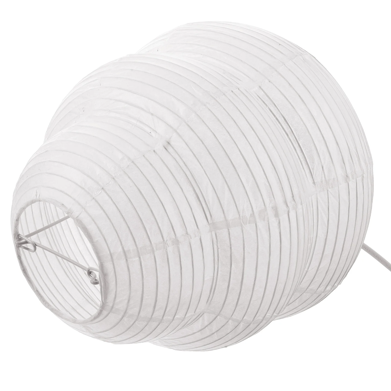 

Beaupretty Bedside Table Lamp White Rice Paper Lantern Desk Floor Night Light Bedroom Living Room Office Plug