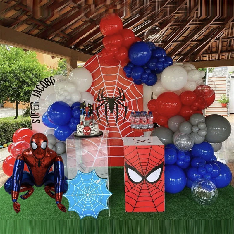 Globos de aluminio de cabeza de Spiderman de Marvel, Kit de guirnalda de  arco, 32 pulgadas, 1 9 números, Decoración de cumpleaños para niños,  piezas, 139| | - AliExpress