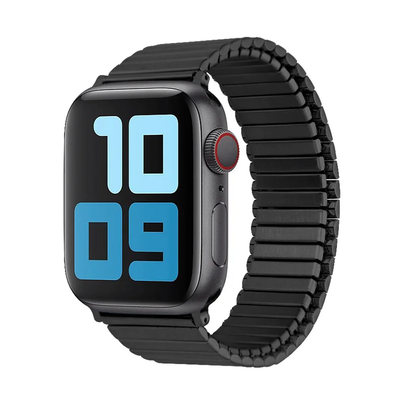 Stainless Steel Strap Elastic for Apple Watch Band 44mm 40mm 42mm 38mm Watchband for Iwatch 6 5 4 3 Se Band Luxury Accessories