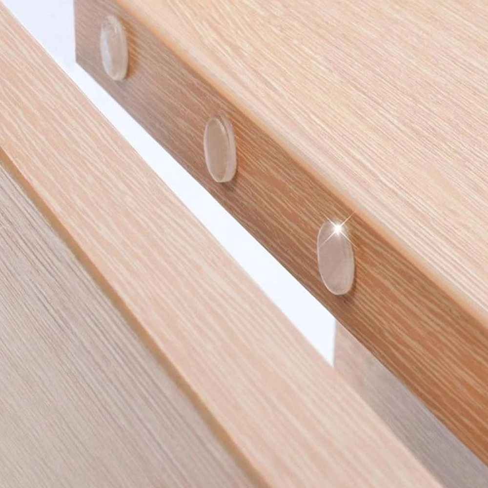 118pcs/set Multi-function Silicone Damper er Self Adhesive Cabinet Bumpers Self Adhesive Transparent Silicone Pad