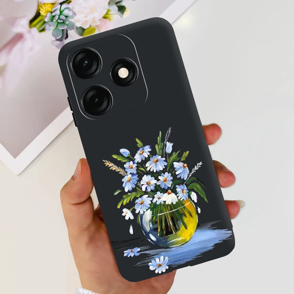 Stylish Shockproof Painted Phone Case with Soft Bumper