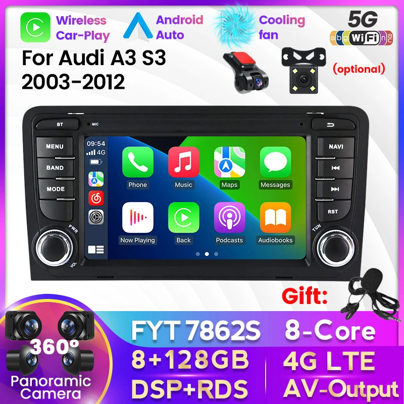 Autoradio pour Audi A3 JF-037A3-XDC