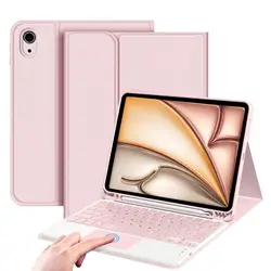 Sleek Keyboard Case with Cover - Italian (Pink 3)