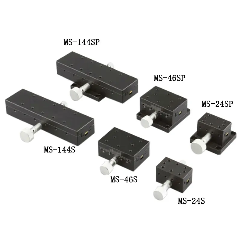 

Mls-24s high precision rack and pinion manual translation table with lock can be vertically installed with micro slide