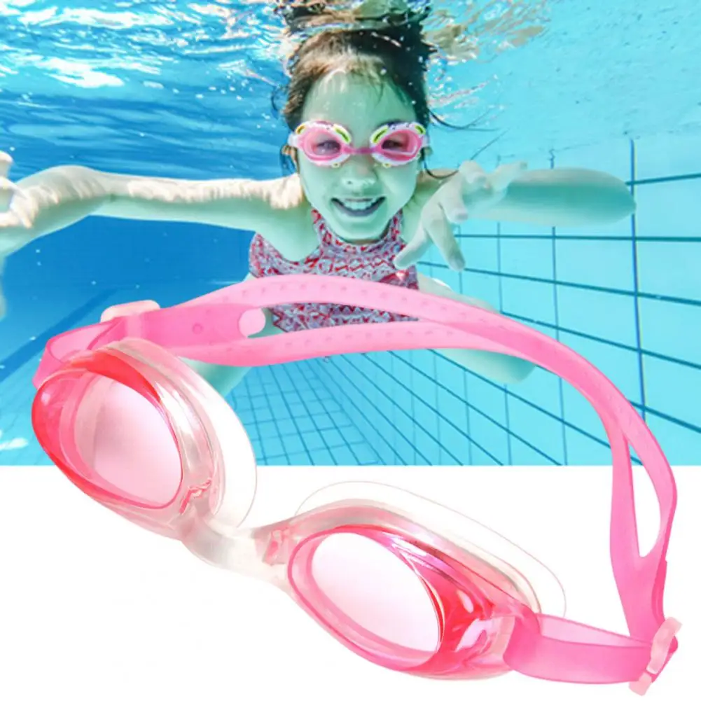 Kids Swimming Goggles Children Summer Swimming Eyewear with High Clarity Lens Diving Glasses UV Protection with Elastic Strap