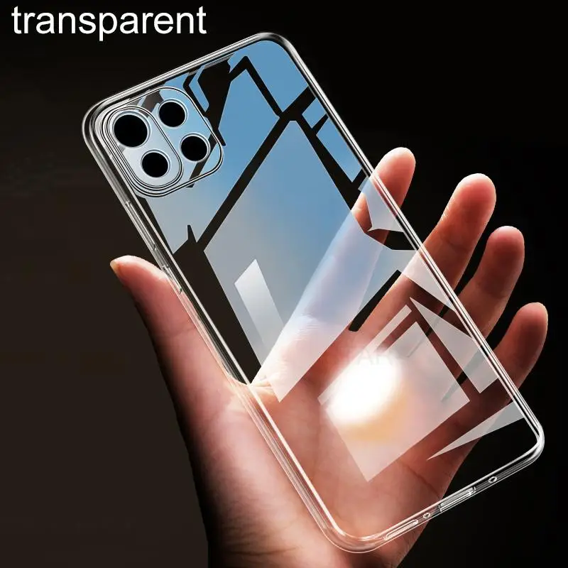 thumbnail image 1 of Funda transparente chapada de lujo para Xiaomi Mi 11 Lite 5g Ne Mi11 11 t Pro 11i 10 12, funda de silicona transparente para Xiaomi 11 lite Xiaomi11 T, 1 of 5
