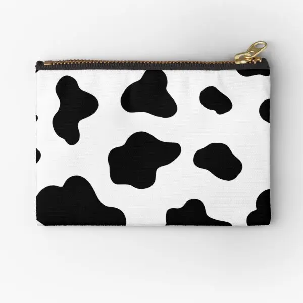 

Чехлы на молнии с коровьим рисунком Чехол-кошелек для мелочи нижнее белье карман косметика для женщин упаковка для ключей трусики для хранения денег чистые маленькие носки