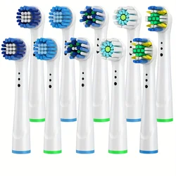 10-Pack High-Quality Replacement Electric Toothbrush Heads (Combination 10pcs)
