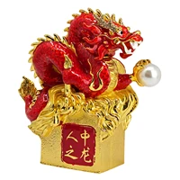 Feng Shui Dragon Among All Men Amulet Statue Wealth and Successful Career Powerful Energy Figurine 1