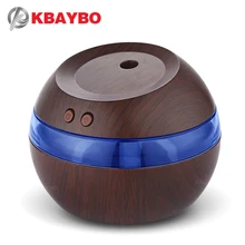 

KBAYBO 300ml USB Ultrasonic Air Humidifier Aroma Diffuser Essential Oil Diffuser Aromatherapy Mist Maker with Blue LED Light