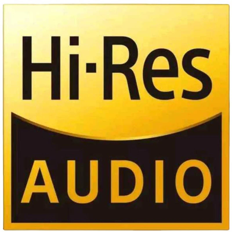 7.1x7.1mm Hi-Res Audio Adapter Stickers For Walkman/Fiio/Iriver/Cayin MP3 All Hifi Device Audio Earphone Stickers 10pcs