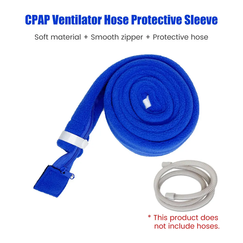 CPAP tubing CPAP Hose Tube Cover CPAP Hoses Zippered Tubing Wrap Piple Protector Cushion Accessory Prevent Noise Condensation Rainouts