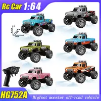 1:64 METAL RC Car Remote Control Drift Car Toy Model Car Mini High-Speed Off-road Climbing Racing Cars Customized Kids Gifts 1