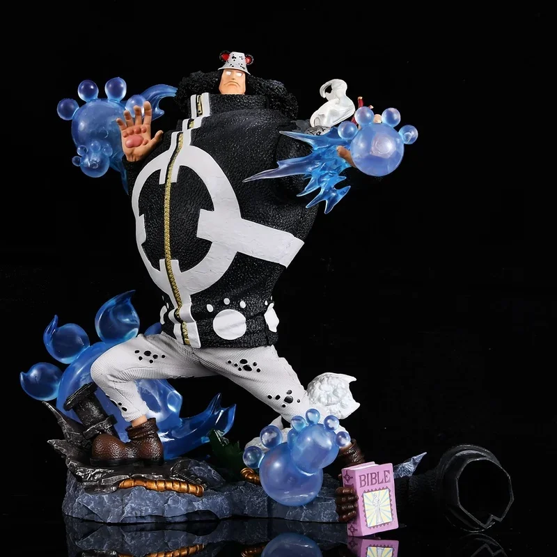 32Cm Anime Integrato Bartholomew Kuma Personaggio Pvc Action Statue Modello Giocattolo Umanoide Serie Natalizia Per Bambini Decorativo Dol