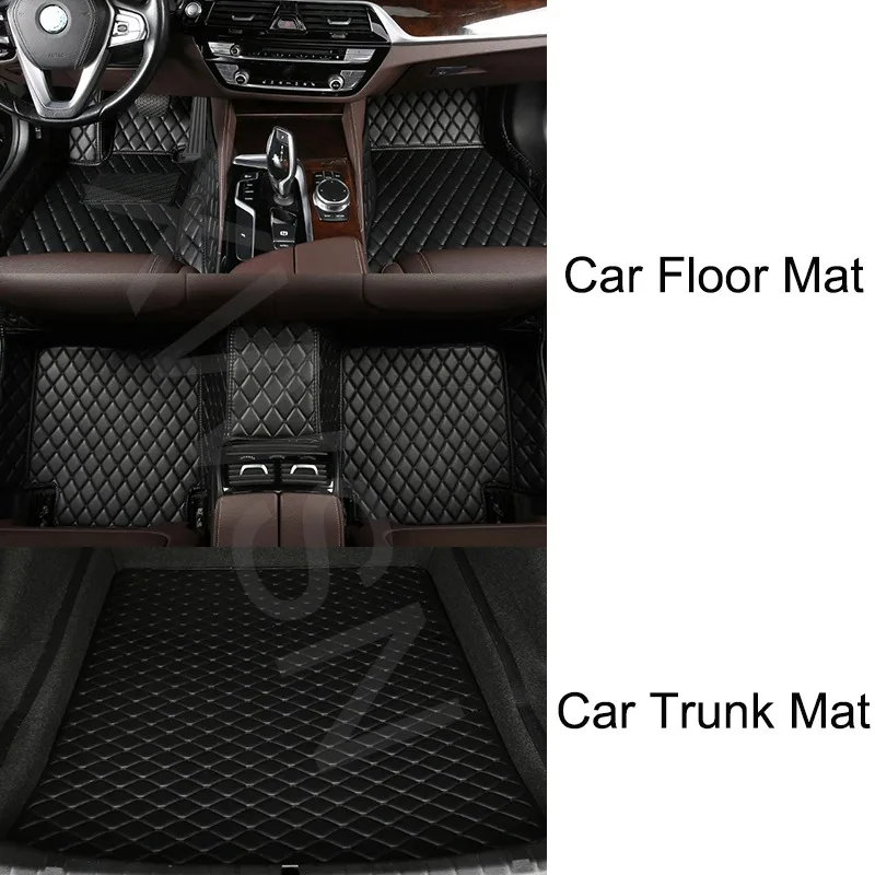 

Custom Car Floor Mat for Mercedes Benz GLA X156 H247 2019-2023 GLB 5 Seat 7 Seat Interior Accessories Carpet Car Trunk Mat