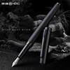 HERO Black Forest Metal Fountain Pen Titanium Black Extra Fine Nib Beautiful Tree Texture Excellent Writing Gift Pen 1