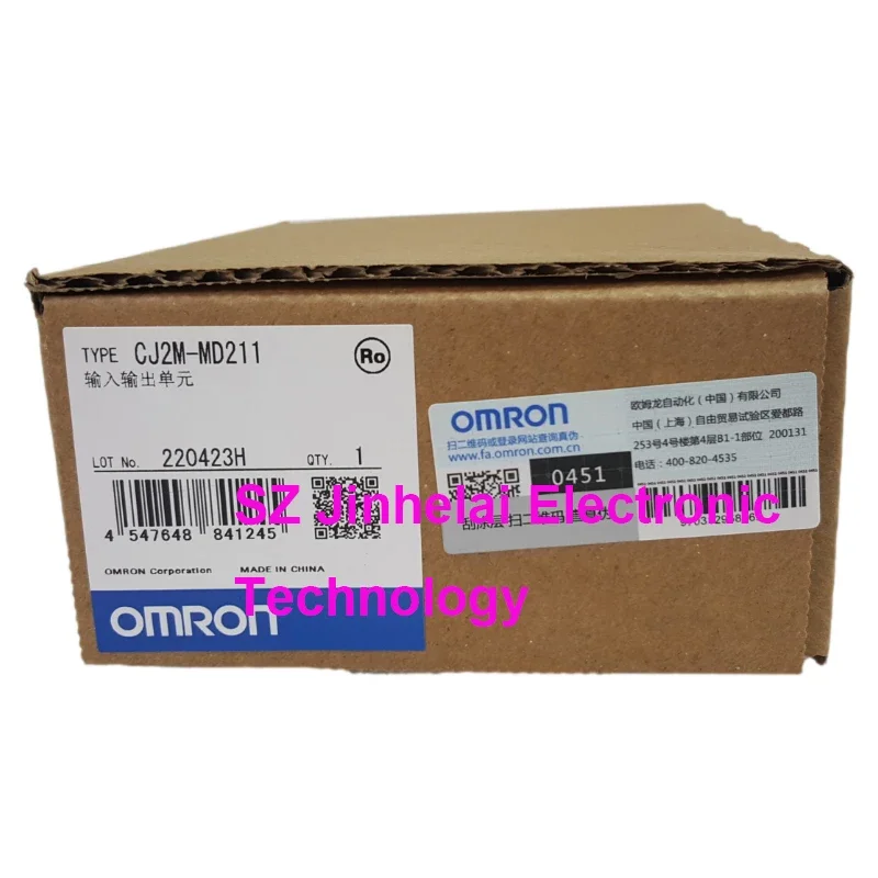 100% New and Original OMRON PLC Input Output Unit I/O Module CJ2M-MD211 CJ2M-MD212