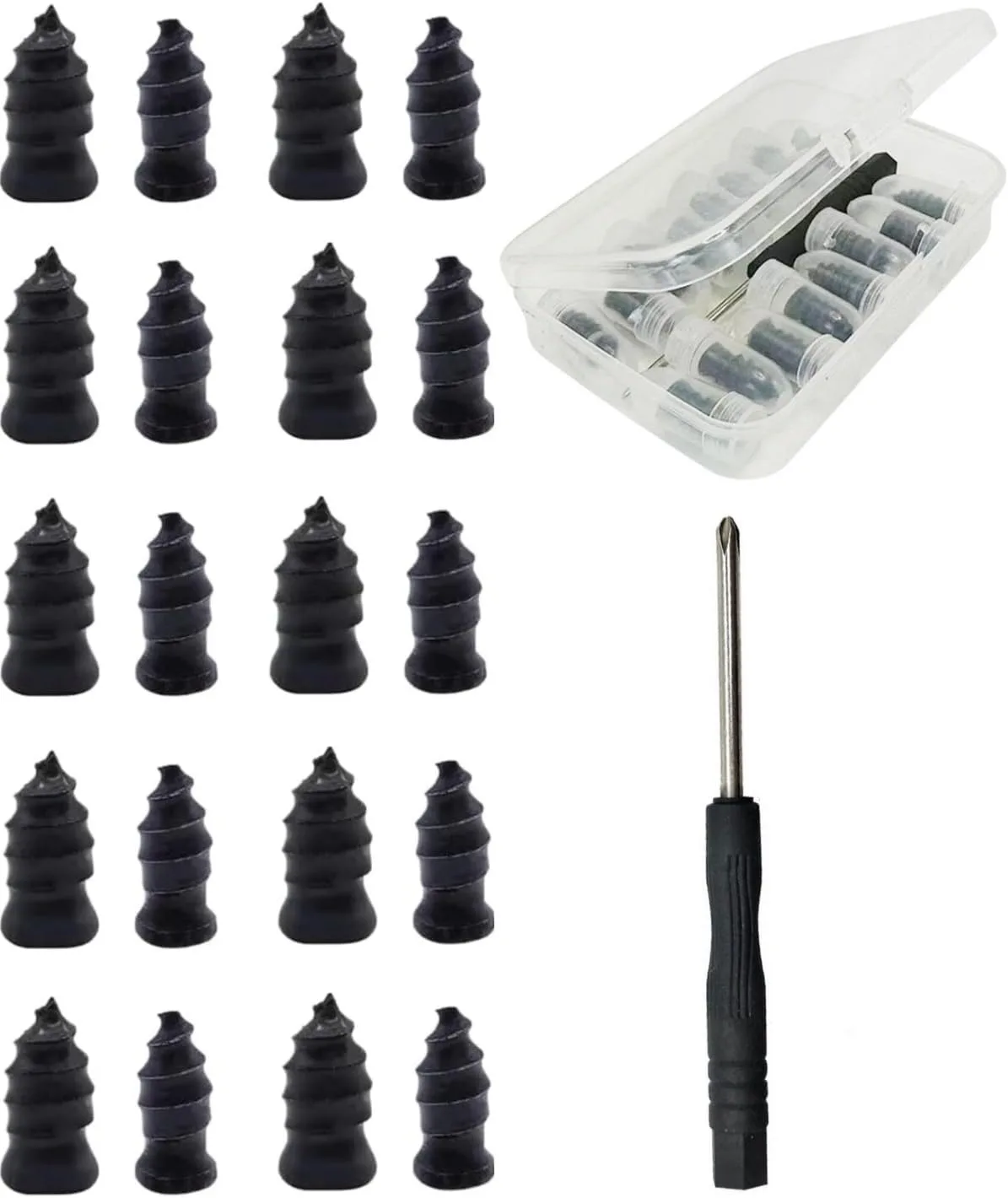 Tire Repair Nails Flat Tires Rubber Tire Plugs Vacuum Puncture Repair Kit Motorcycle Screws