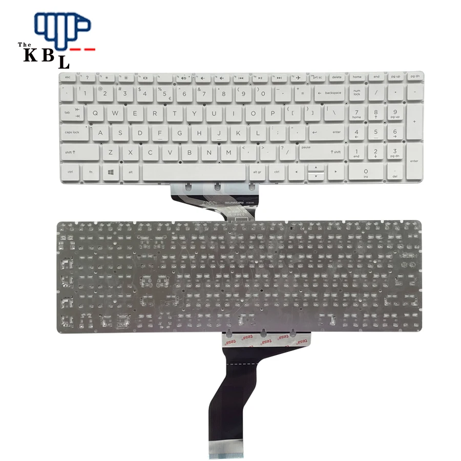 Nuova lingua internazionale inglese originale per tastiera portatile bianca  HP 15-BS muslimb HPM16M63U4-6981 2 pe640 - AliExpress
