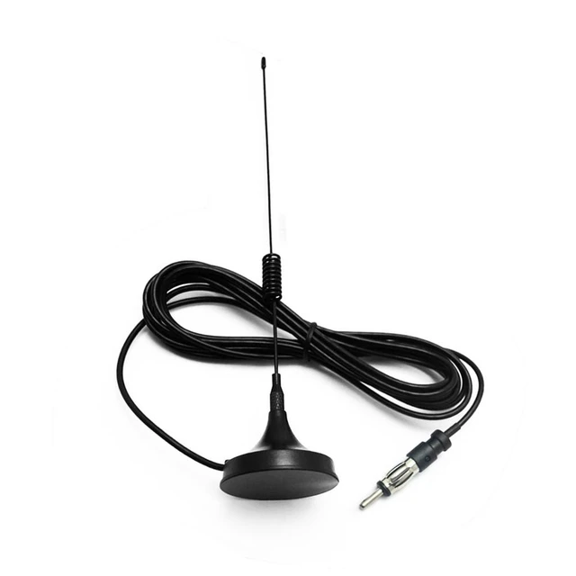 Antena de Radio Am/Fm Universal para coche, señal estéreo aérea para  maletero/guardabarros, antenas de automóviles y motocicletas - AliExpress