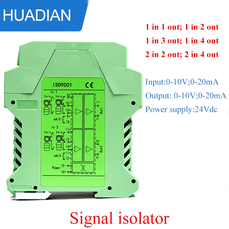 4 20ma Conversor Anal gico Para 0 10v Divisor De Sinal De Entrada Dc 4 20ma conversor anal gico para 0 10v divisor de sinal de entrada dc
