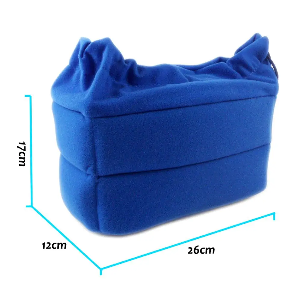 Portable Camera Insert Bag Partition Padded Bag Camera Lens Case Photography Protective Shockproof Camera Accessories