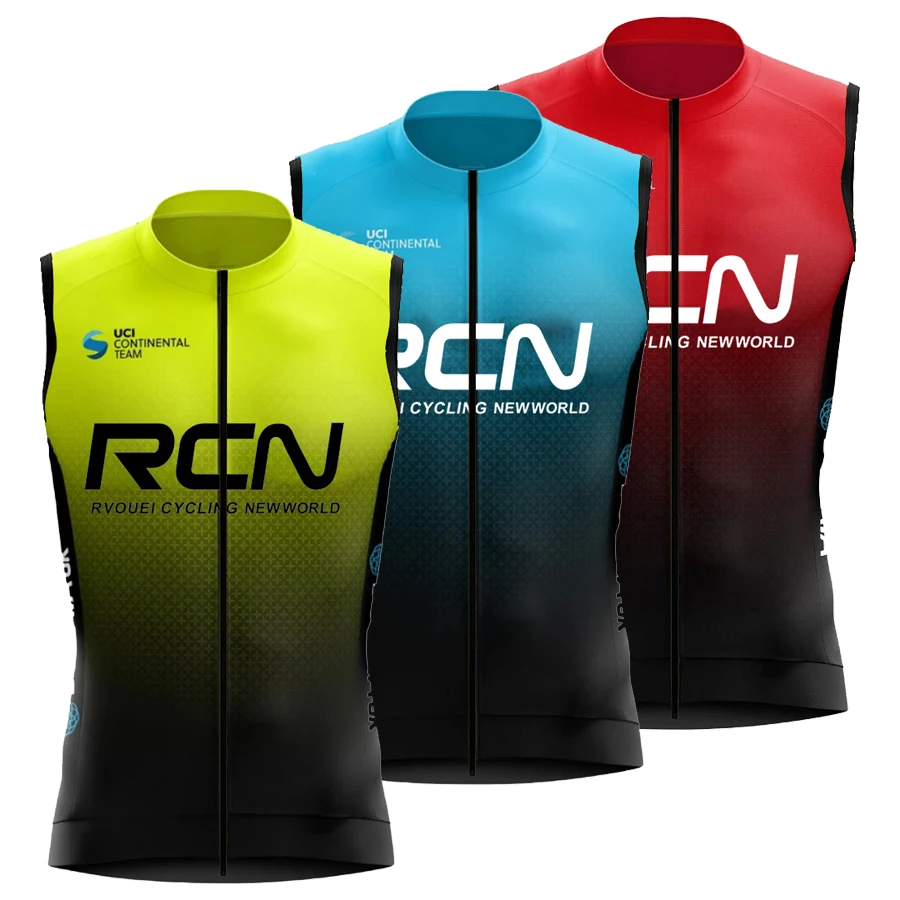 Rcn Spring and Autumn New Windproof Cycling Jersey Vest Bike Sleeveless Lightweight Breathable Vest Bicycle Cloting Ciclismo 4