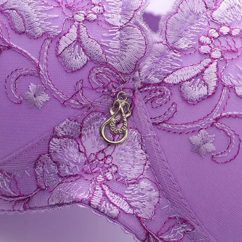 Adjustable Sexy Lingerie Bralette Push Up Bras training bra sports bra seamless bra cotton bra For Women Underwear Vintage Floral Print Sexy Lace Bras Mujer Feminino Lingerie