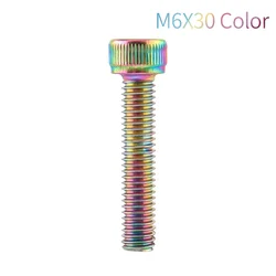 MUQZI Ultralight Aluminum Alloy Bike Headset Stem Cap (Multi-color Screws)