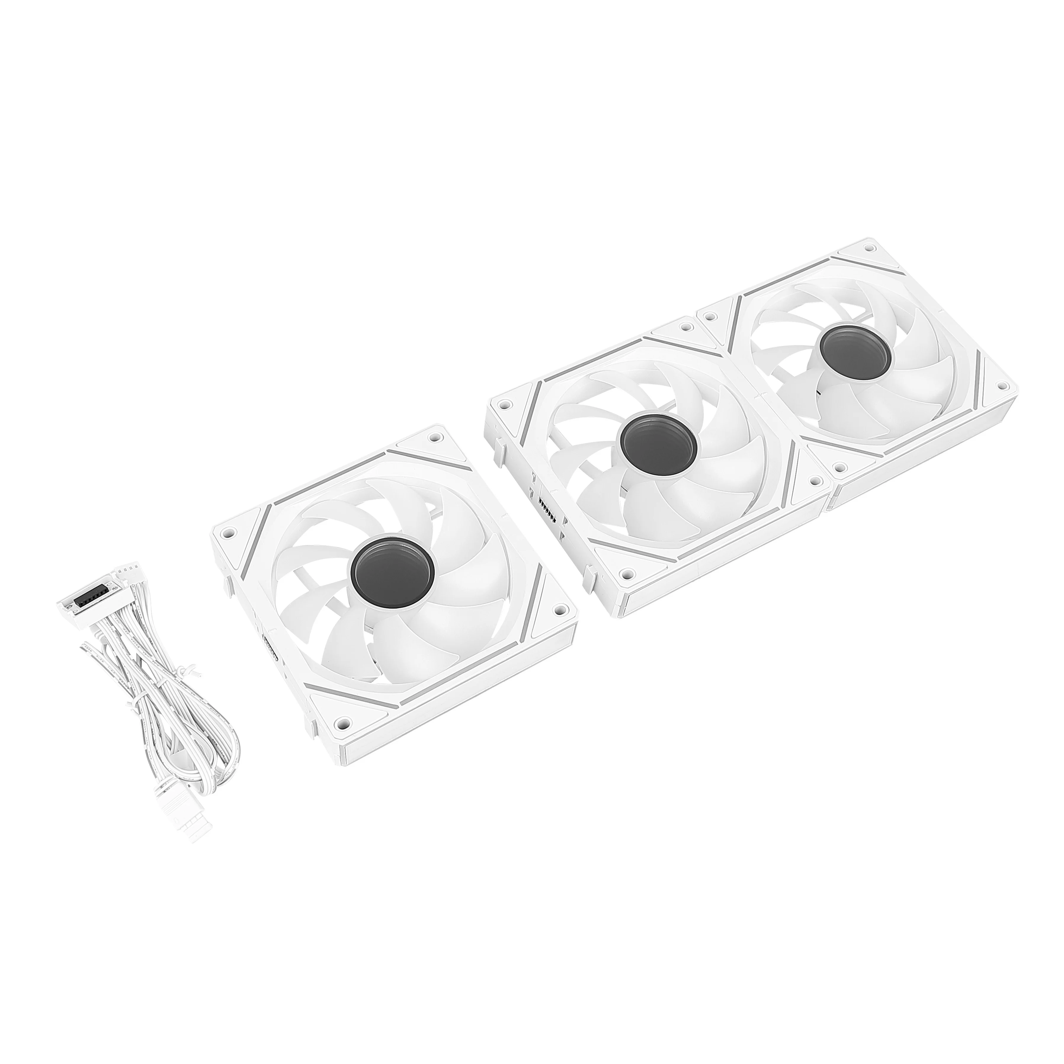 Ventilador de Refrigeração do pc Argb Espelho Ciclo Efeito de Luz Pwm Refrigeração a Água 360 Milímetros Refrigerador 3-em1 pc Mute Radiator Pj2 800-2000rpm - Imagem 3
