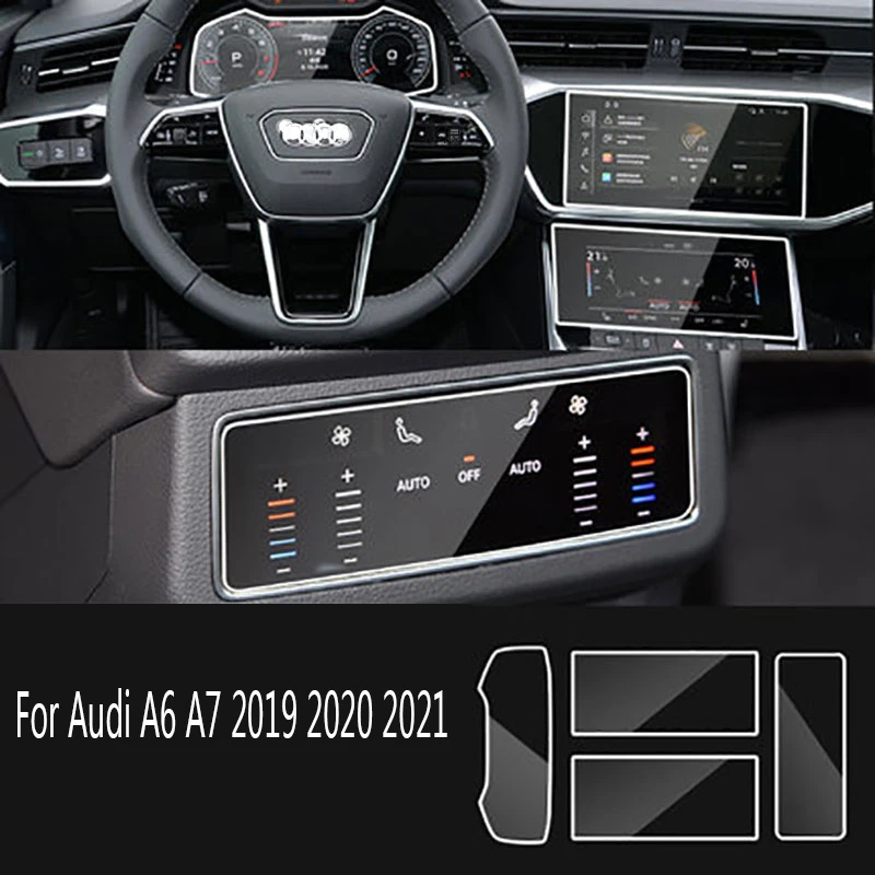 upscreen Schutzfolie für Audi A6 C6 2005-2008 MMI 2G, Displayschutzfolie,  Folie matt entspiegelt Anti-Reflex