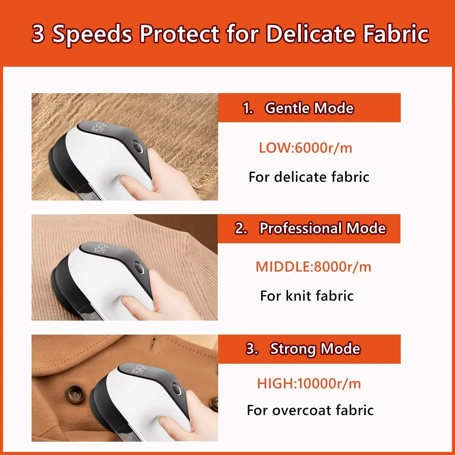 Electric Lint Remover For Clothing Hair Ball Trimmer Fuzz Clothes Sweater Carpet Fluff Spool Shaver USB Rechargeable 6